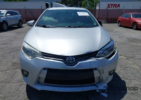 2015 Toyota Corolla Le Plus из США, поврежденный, VIN 5YFBURHE9FP214565